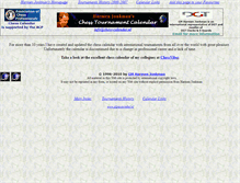 Tablet Screenshot of chess-calendar.nl